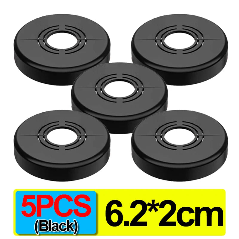 Faucet Decorative Cover Plastic Water Pipe Connector Wall Covers Heighten Valve Panel Shower Kitchen Bathroom Tap Accessories