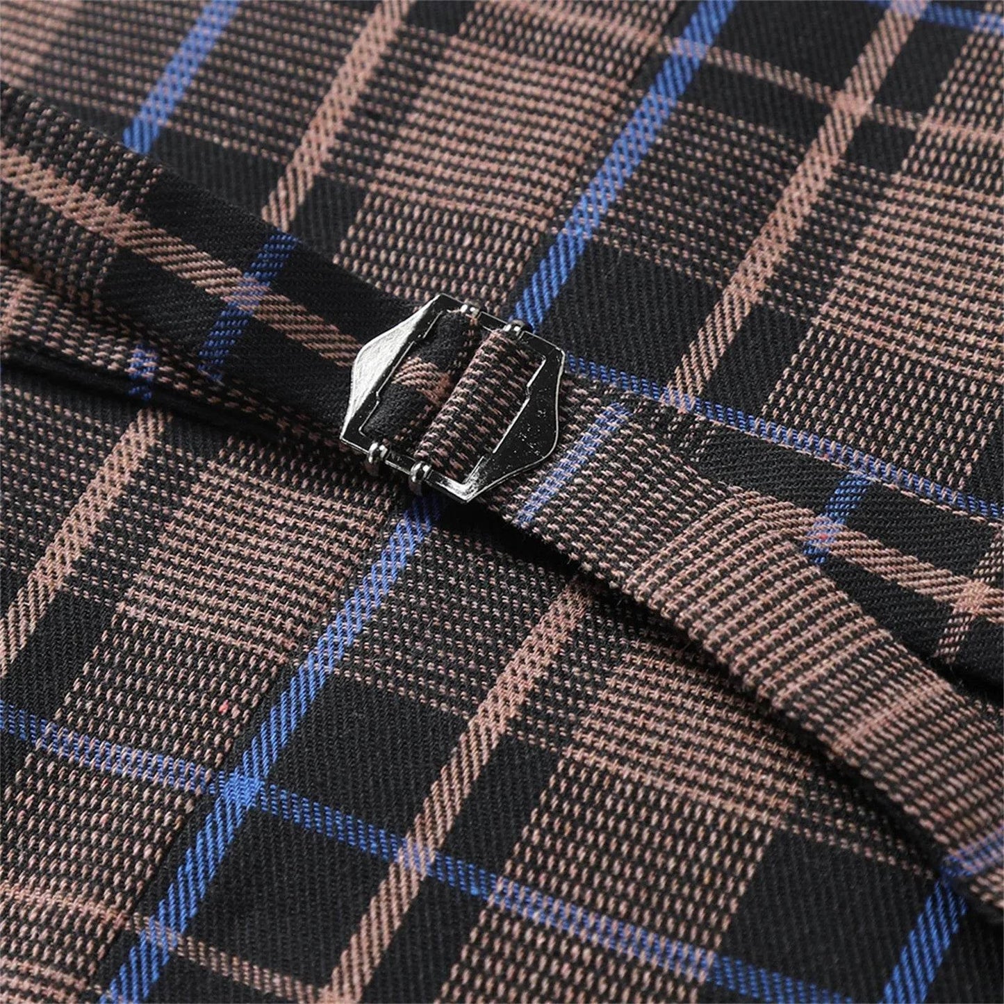 2025 Men's Spring Casual Single Button Suit Vest V Neck New Style British Men's Suit Vest Waistcoat Formal Business Suit Vest - AIAZ