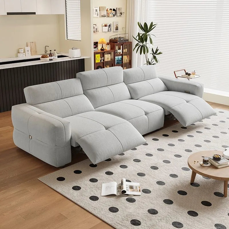 Wholesale High Quality Living Room Furniture Sofas Electric Recliner Fabric Sofa
