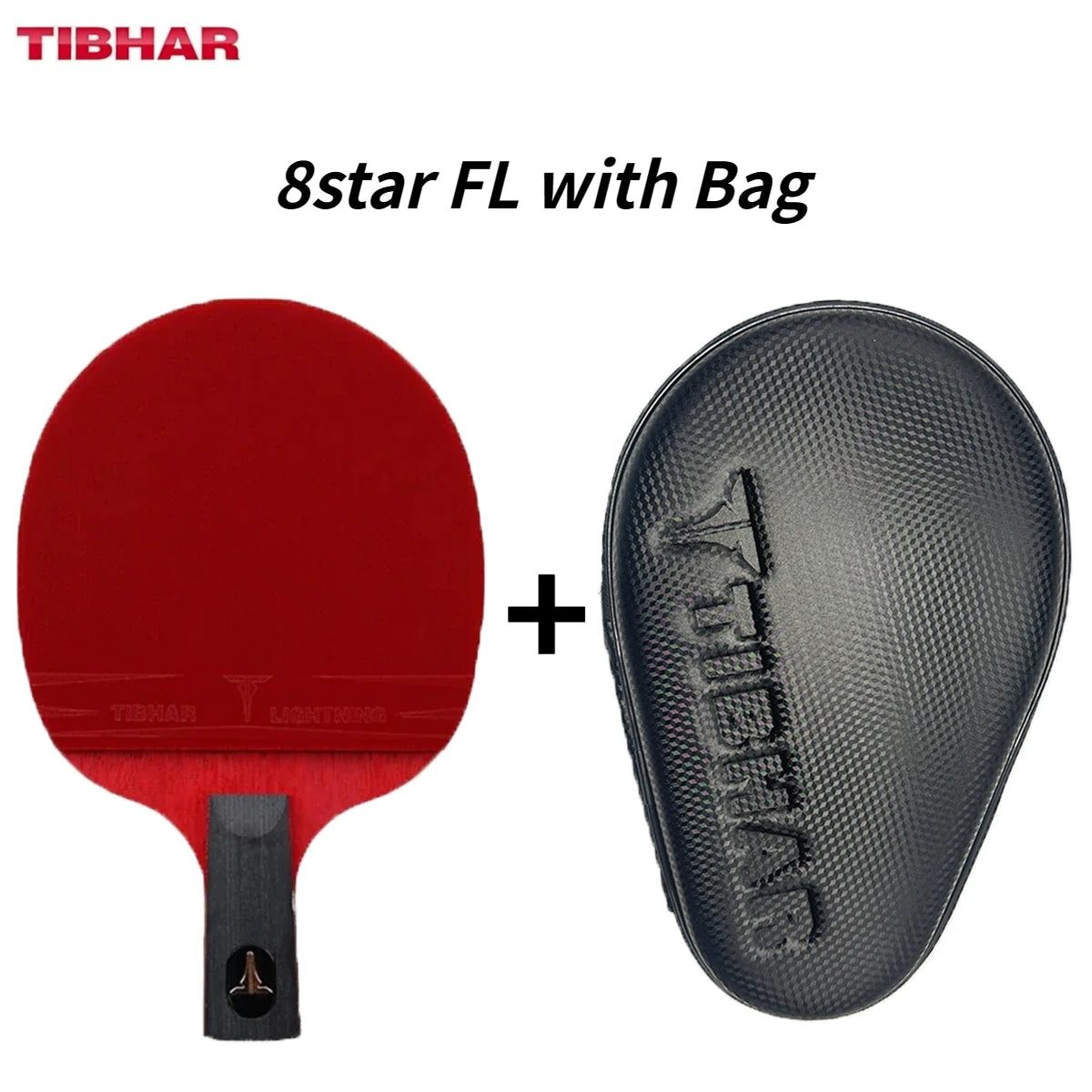 TIBHAR 6/7/8/9 Star Table Tennis Racket Superior Sticky Rubber Carbon Blade Ping Pong Rackets Professional Pimples-in Sticky