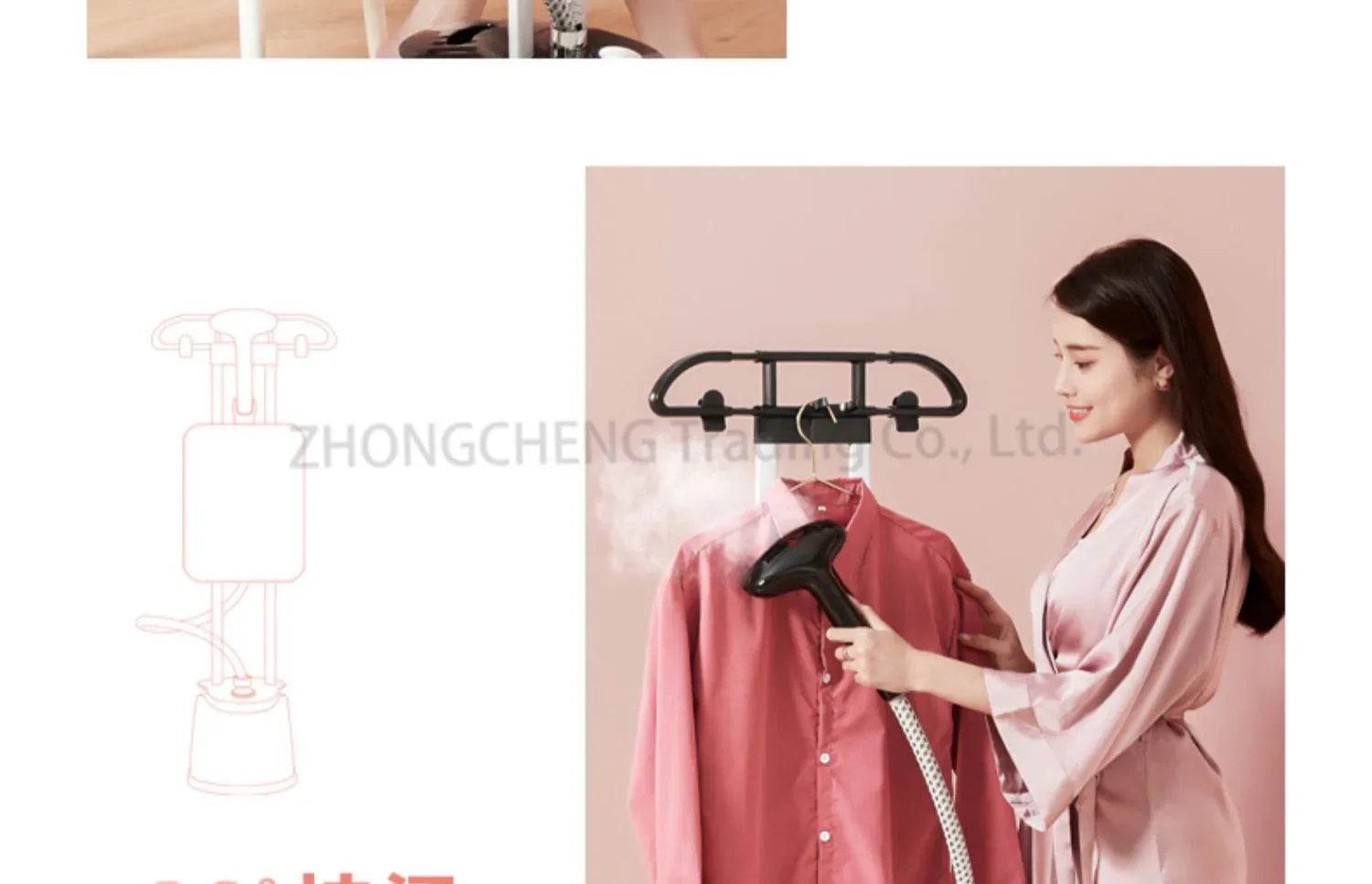 Desktop Electric Garment Ironing Machine Household Iron Ironing Clothes Ironing Machine Commercial Clothing Store Official Flags - AIAZ