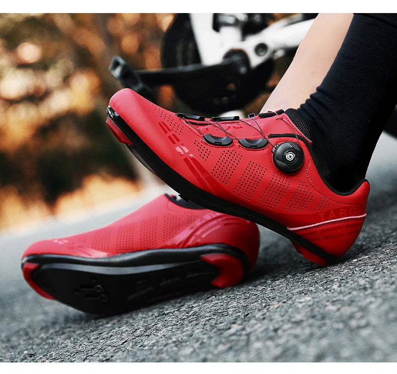 LiXingMing Cycling Shoes Road Bike Men Racing Contest Self-Locking Speed Bicycle Sneakers Women Spd Cleats Cycling Footwear