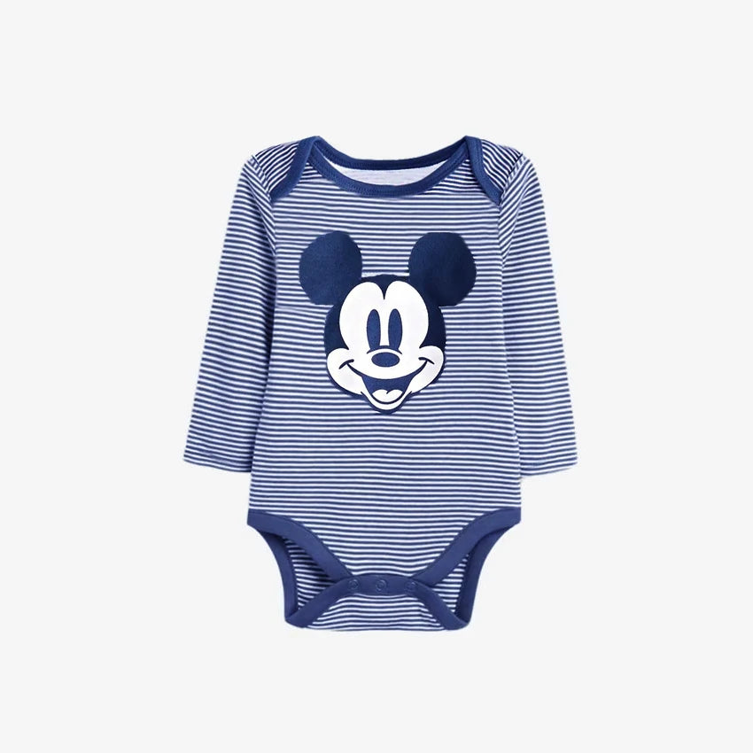 Summer Baby Bodysuit Mickey and Minnie Newborn Baby Clothes Button Design Baby One-piece for 0-24 Months Baby Boy Girl Clothes