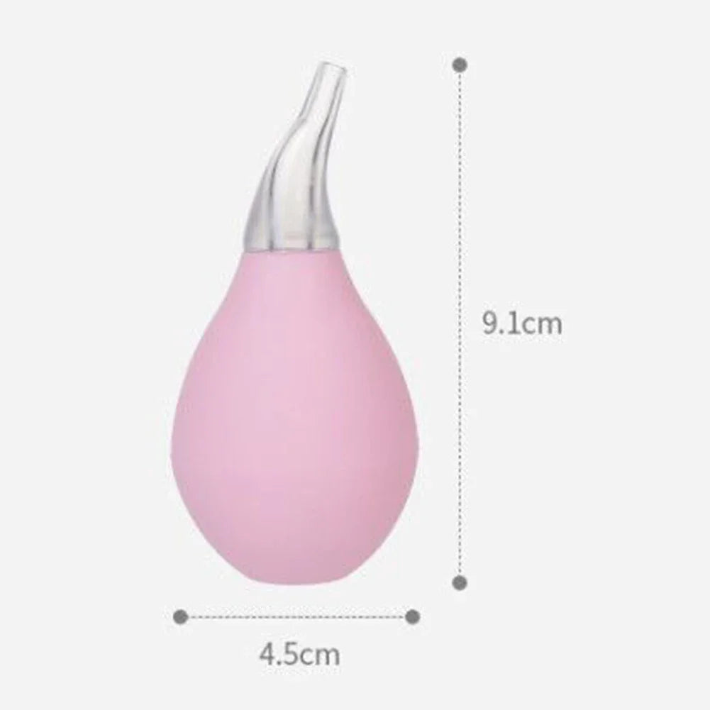 Newborn Baby Nasal Aspirator Suction Soft Tip Mucus Vacuum Runny Nose Cleaner Cleaning for Boys Girls Kids