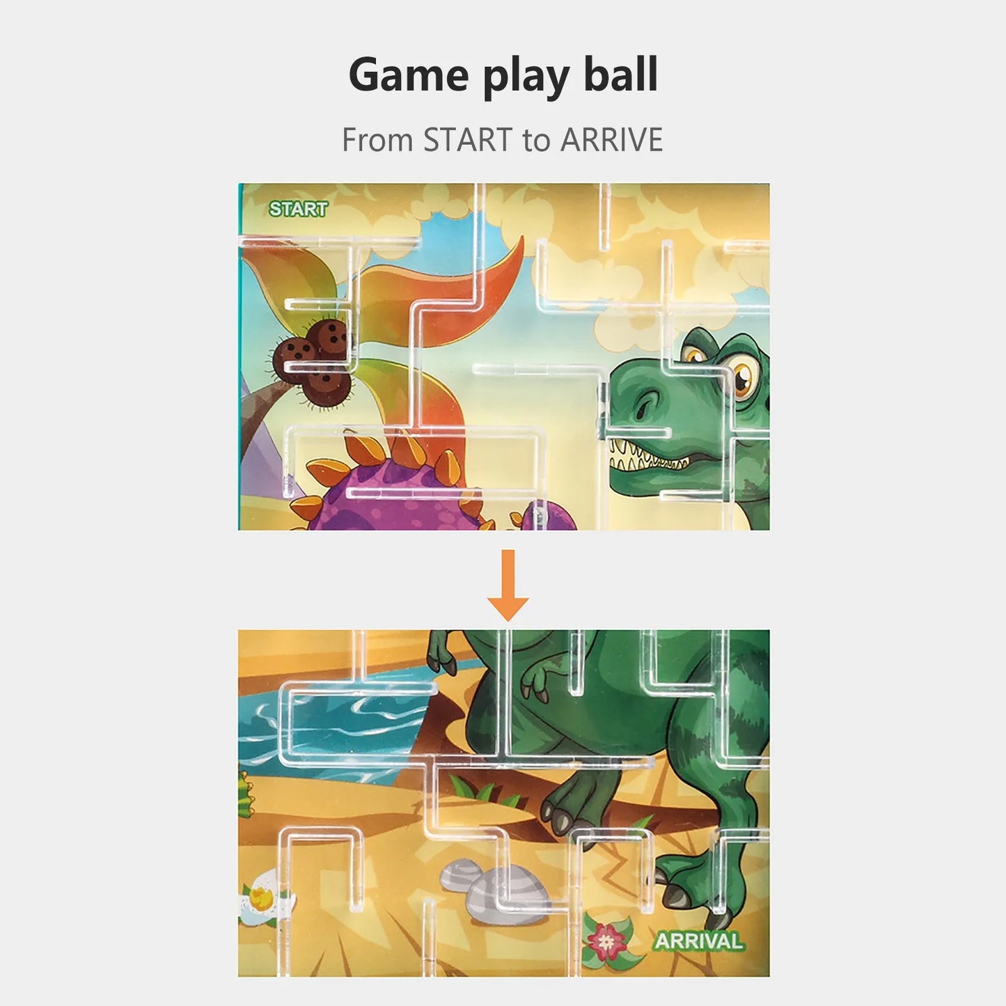 3D Maze Ball Balance Gravity Memory Sequential Puzzle Montessori Early Education Gifts For Kids educational toys Game
