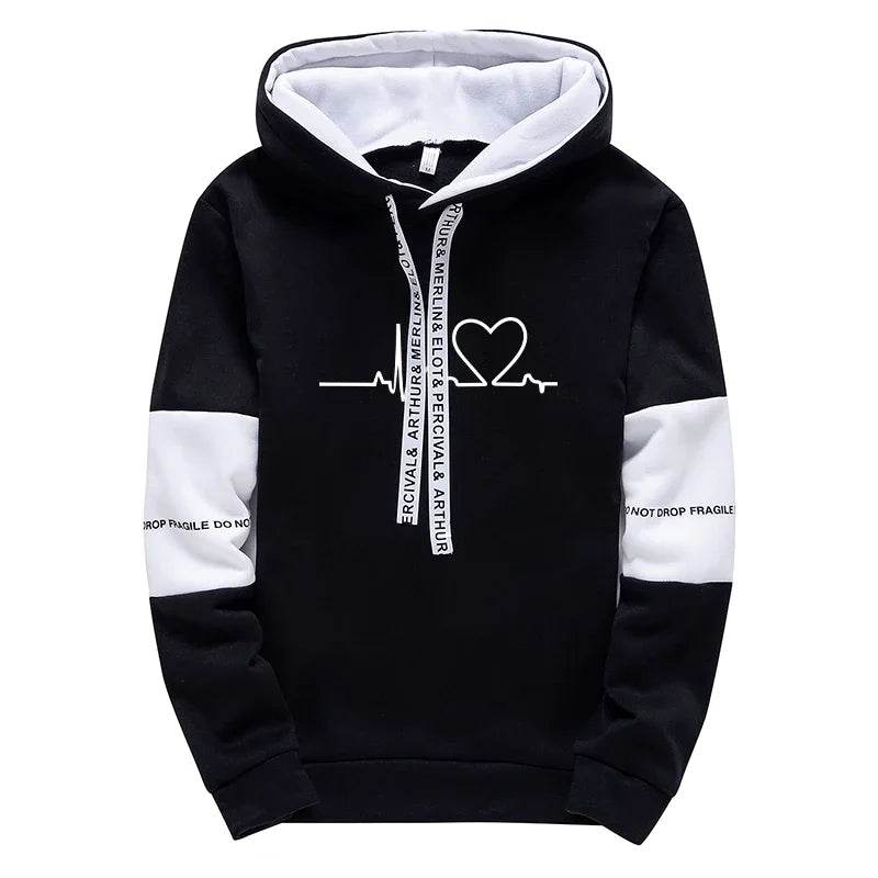 Hoodies Sportswear Sweatshirts for Men Comfortable Autumn Winter Sports Casual Fashion Versatile Sweatpants Daily Dressing Men's - AIAZ