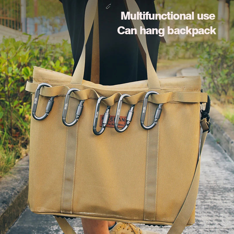 5pcs/set Tactical Carabiners Clips EDC Survival Climbing Carabiners Clip Quickdraw Clip Caribiner Hooks Karabiners Accessories