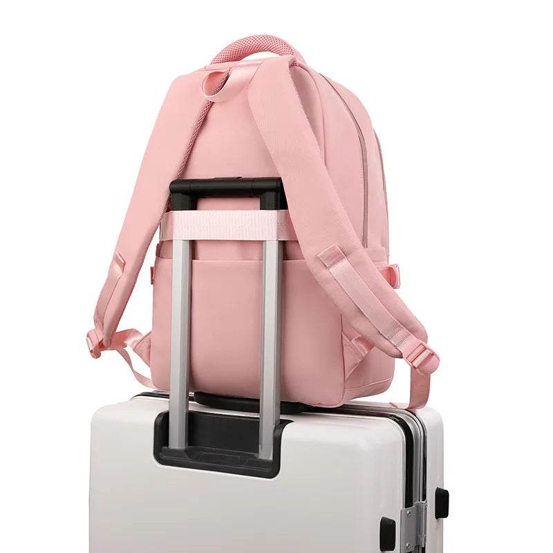 BAIJIAWEI brand college and high school student school backpacks Nylon orthopedic school bags reduces the burden girls schoolbag - AIAZ