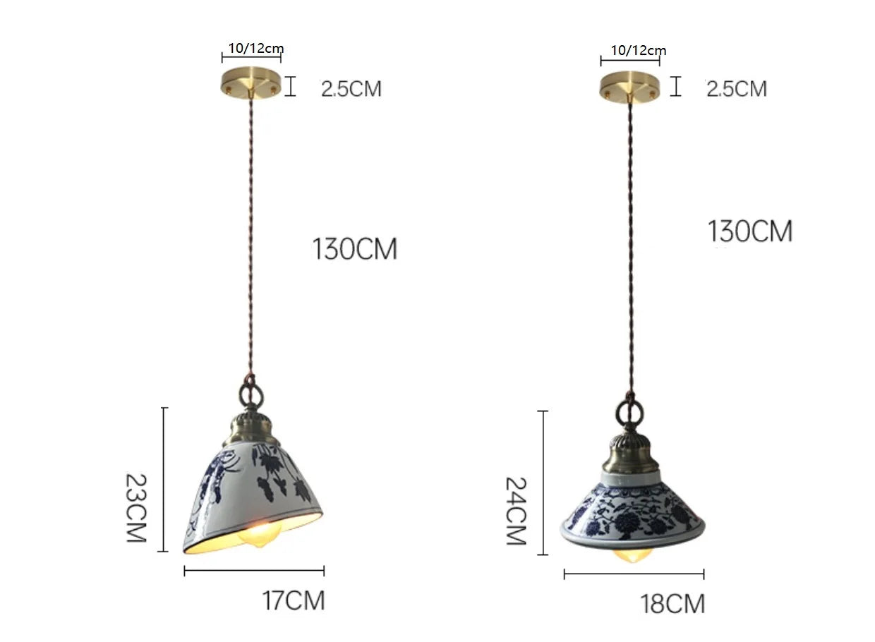 IWHD Modern Simple Ceramic LED Pendant Lamp Home Indoor Decor Lighting Bedroom Restaurant Dinning Living Room Lights Hanglamp