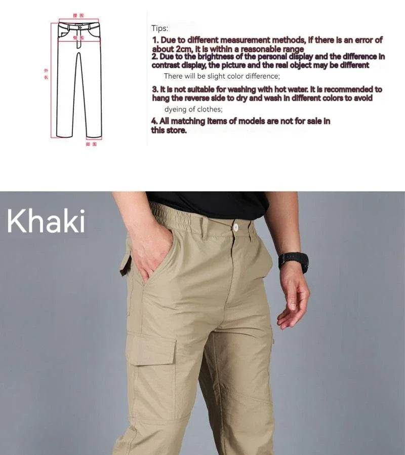 Work Pants Men Man Pants Cargo Pants Span Work Clothes Men's Cargo Pants Cargo Pants Man Men's Cargo Pants Cargo Pants - AIAZ