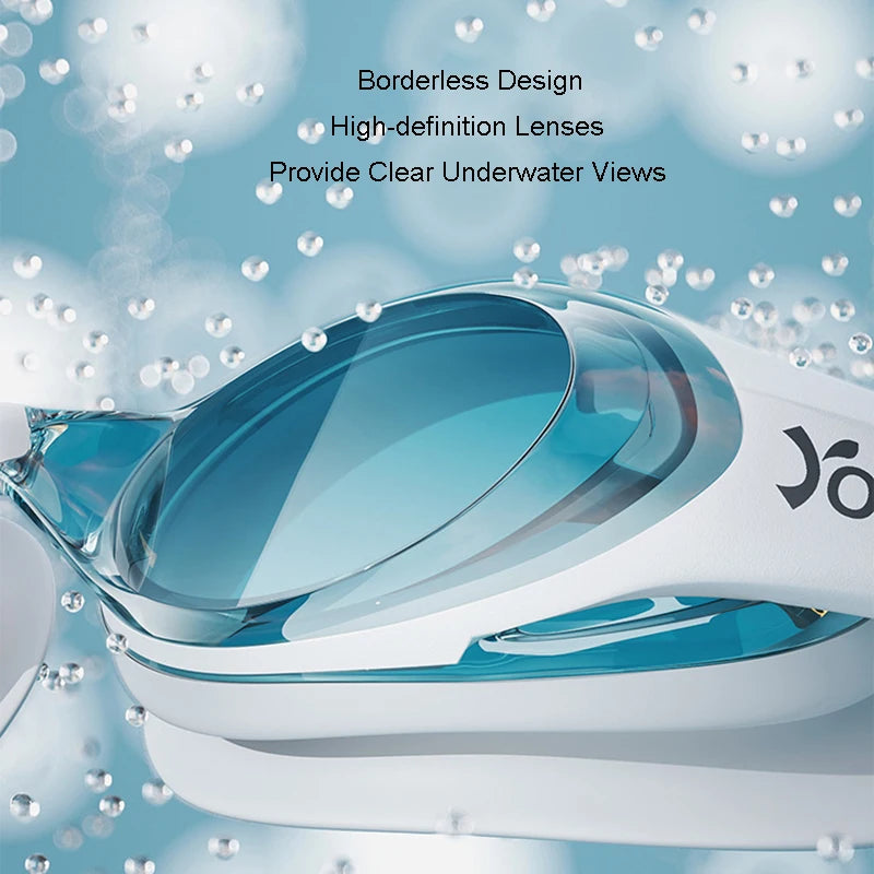 Swimming Goggles Adult Professional Pool Goggles Waterproof Swim Glasses Anti Fog UV Protection Swim Goggles for Men Women Youth
