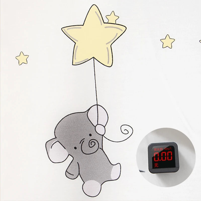 6/9Pcs Elephant Crib Baby Bedding Set Cotton Crib Bumper Baby Cot Sets Newborns juego de cama 120*60/120*70Cm
