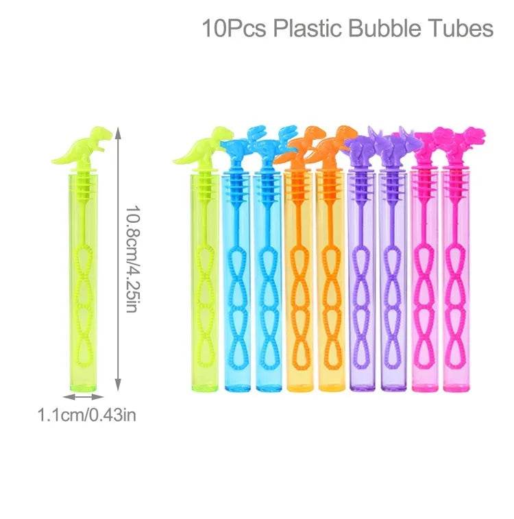Dinosaur Bubble Tube Soap Bottle Dino Birthday Party Decoration Wedding Birthday Guests Gifts Baby Shower Suppies Kids Toys - AIAZ
