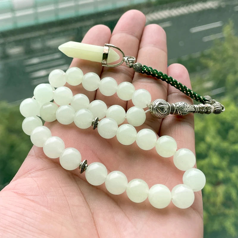 Tasbih Luminous stone Muslim misbaha islamic product 33 prayer beads saudi arabia fashion jewelry arabic bracelet turky eid gift