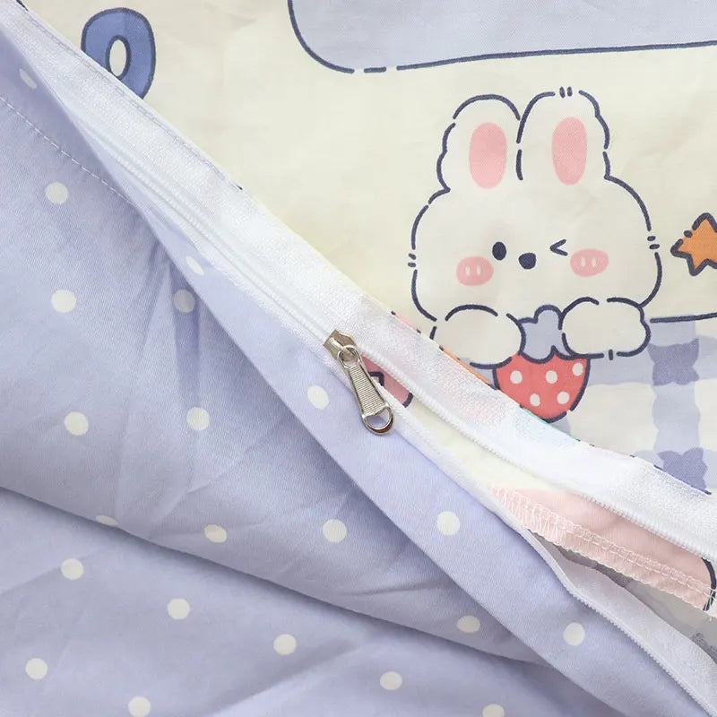 Baby Bedding Set Soft Cotton Baby Cot Kit Crib Bedding Set Quilt Duvet Cover Pillow Pilowcase Sheet Bumpers Baby Room Decoration