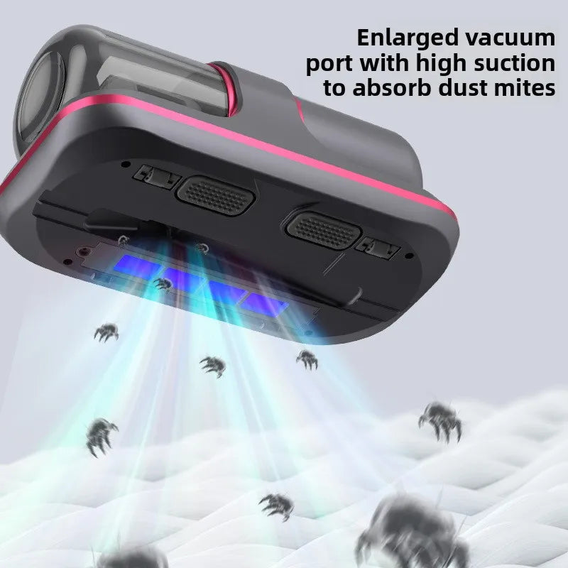 Mite Remover Household Bed Vacuum Cleaner Wireless Suction Bed Sterilizer Large Suction Remove Mites Pregnant Women and Children