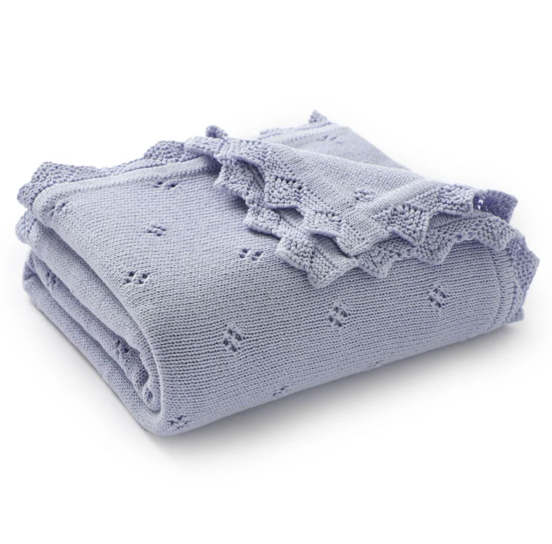 Knitted Baby Blanket Newborn Swaddle Wrap Blankets For Boys Girls 100% Cotton Soft Infant Receiving Blanket Crib Quilt Stuff