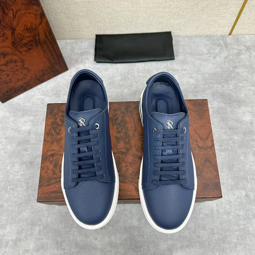 OECHSLI Shoes Cowhide 2025 new leather shoes high quality fashion casual Sports comfortable Men‘s European big size 39-45