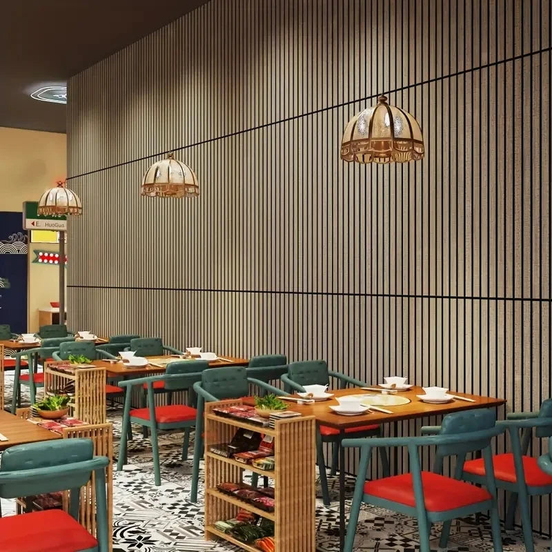 Extra thick 3D retro wood grain self-adhesive wallpaper - perfect for DIY ceiling and wall projects, SXP resin, removable and wa