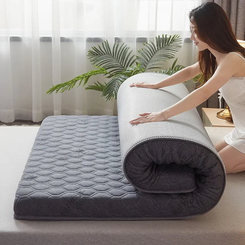 Household Thickened Foldable Tatami Cotton Mattress Cushion Non-Slip Mat for Home Student  Dormitory hotel Single Double Bed