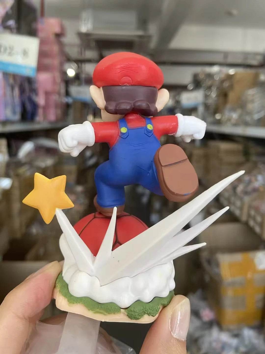 Super Mario Anime Figure Cartoon Grand Running Mario Bros anime Action Figurine PVC Statue Model Collection Desk Doll Toy Gifts - AIAZ