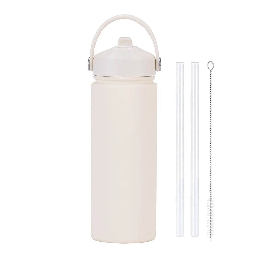 Insulated Water Bottle 500ml Custom Text/Logo - 304 Steel, 24H Cold, Office & Gym Essentials - AIAZ