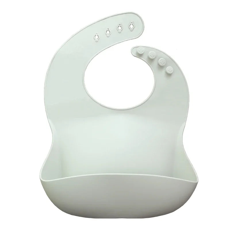 1PC Baby Lunch Apron Toddler Silicone Bibs Baby Kids Girl Boys Waterproof Saliva Cartoon Feeding Bib baby Silicone Bib Aprons