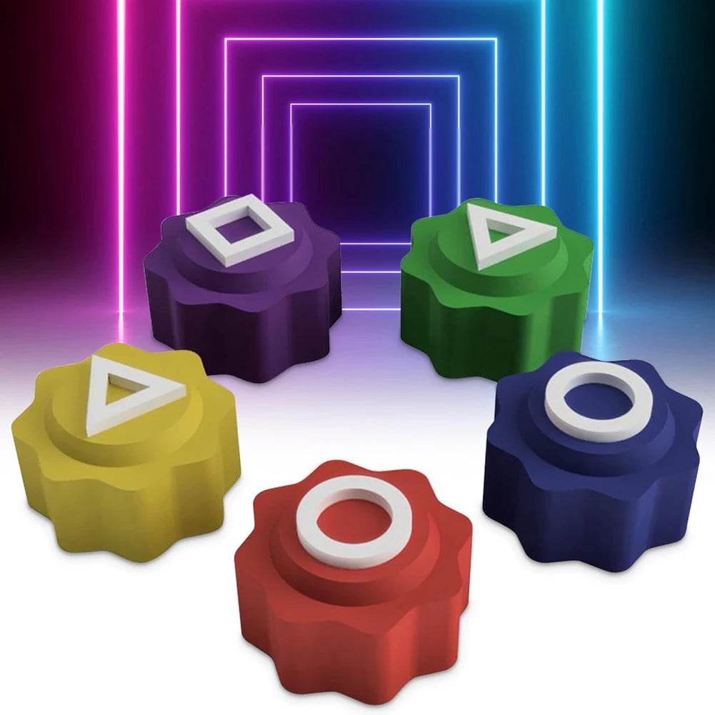 Korean Traditional Play Game Fun Gonggi Jack Stone Pebbles Set Hand Eye Coordination Training Toy Gong gi Set Party Board Game - AIAZ