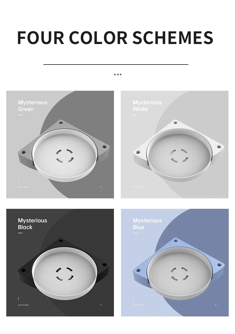 360° Rotate Shower Organizer Shelves Bathroom Swivel Shelf Kitchen Storage Organiser Shower Shelf  Bathroom Accessories