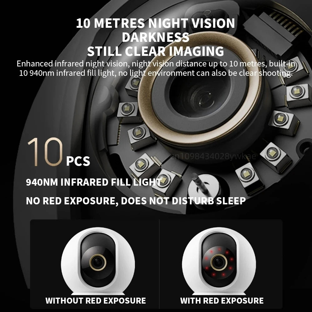 Xiaomi Smart Camera C700 8MP 4K Ultra HD Low Light Full-color Baby Cry Detection Two-Way Voice Call Surveillance Camera