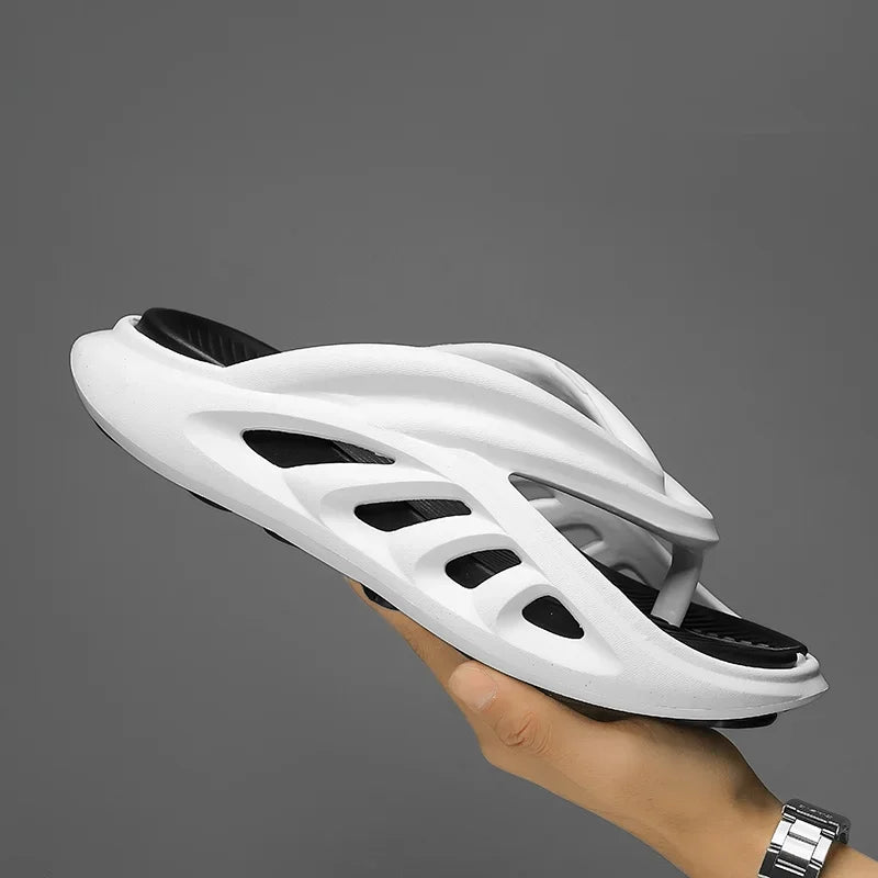 Summer New Men's Slippers Flip Flops Outdoor Indoor Comfortable Soft Slides Casual Shoes Men Beach Sandals Male Slippers