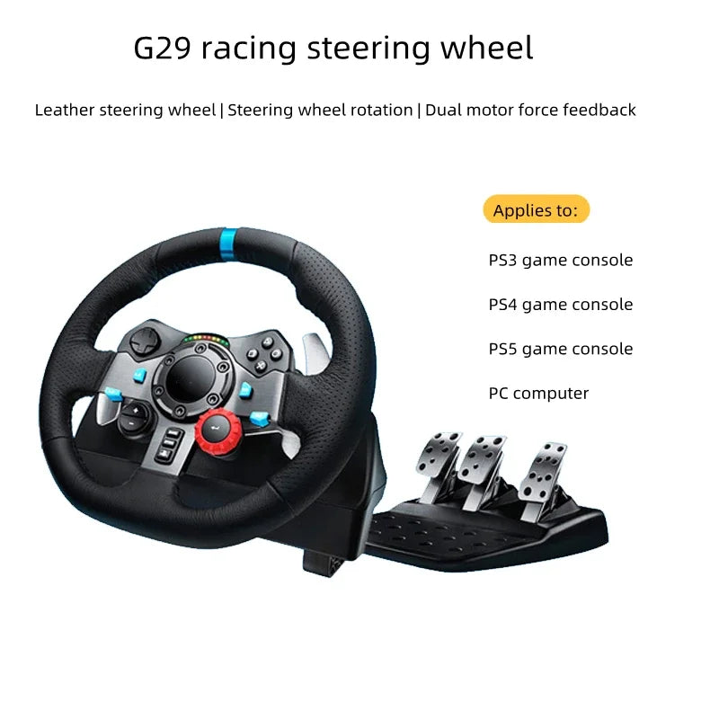 Upgrade G29 Racing Game Steering Wheel Gear Lever Throttle Bracket Computer Pc G920 PS5