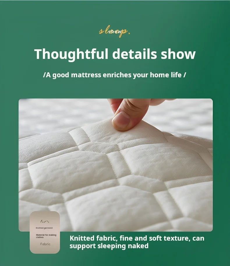 Household 6cm Thick Latex Mattress Student Dormitory Single Soft Bed Mat