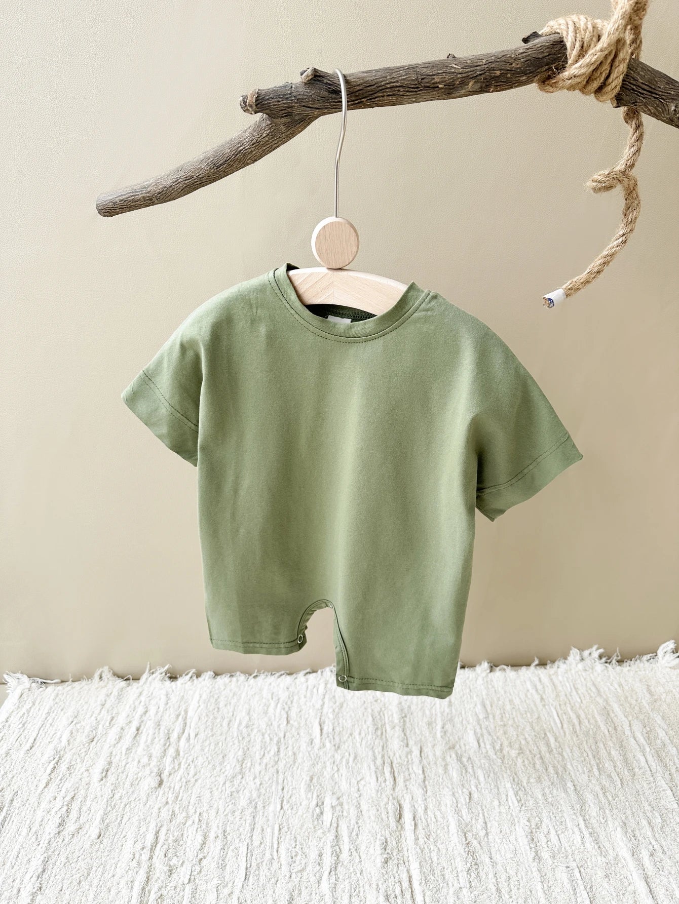 Baby Boy Basic Romper Summer Newborn Infant Baby Clothes Wear Infant Short Sleeve Jumpsuit Ribbed Clothes Outfits Playsuit