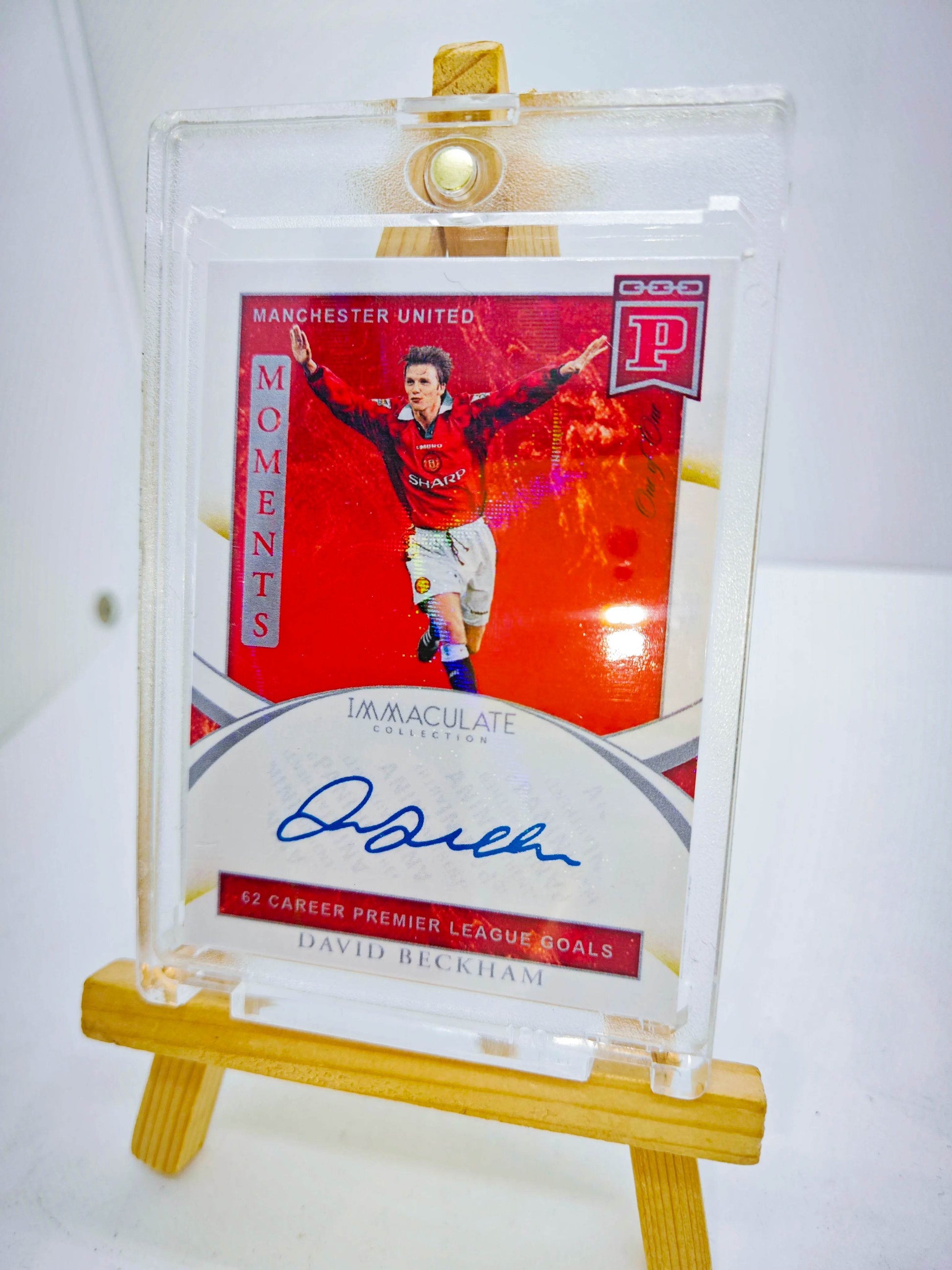 Panini collectible card laser flash DIY Messi Cristiano Ronaldo Kylian Mbappe David Beckham Card bricks Holiday gifts 1.5mmthick - AIAZ
