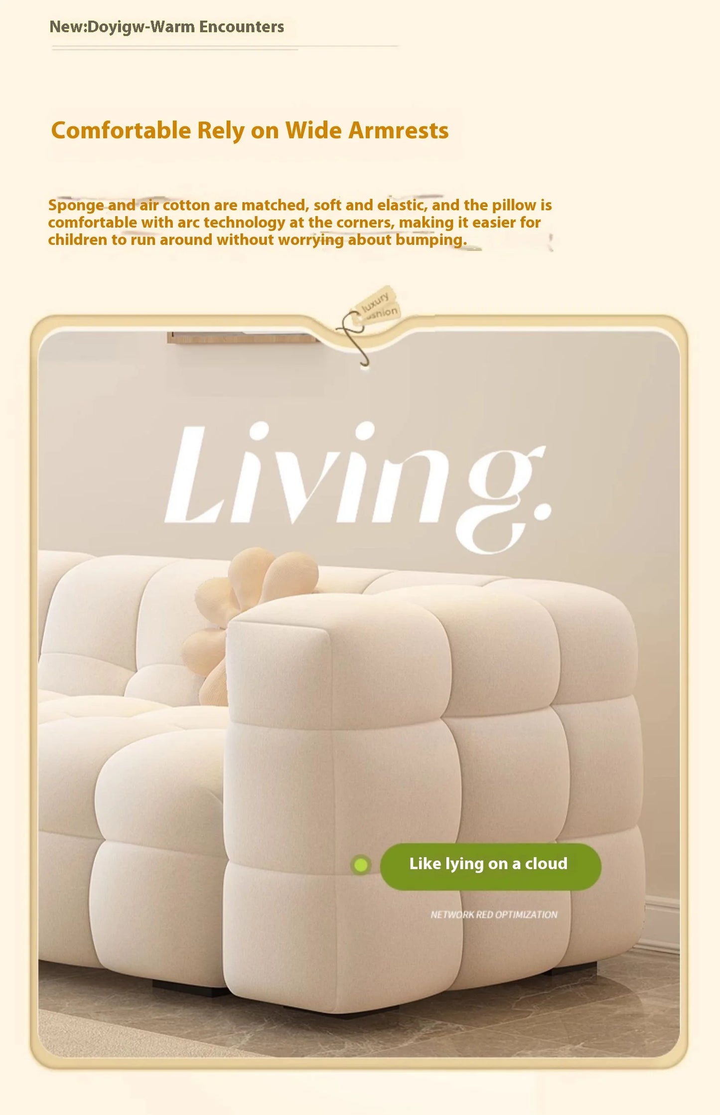 Family Luxury Living Room Sofas European Modern Plush Reclining Sofa Corner Lounger Muebles Para El Hogar Home Decoration