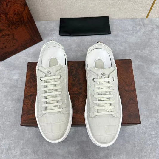 OECHSLI Shoes Cowhide 2025 new leather shoes high quality fashion casual Sports comfortable Men‘s European big size 39-45