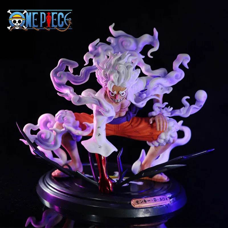 20cm One Piece Figure Nika Luffy Gear 5 Sun God Nika Luffy Figurine Action Figures PVC Statue Collection Model Doll Toys Gift - AIAZ