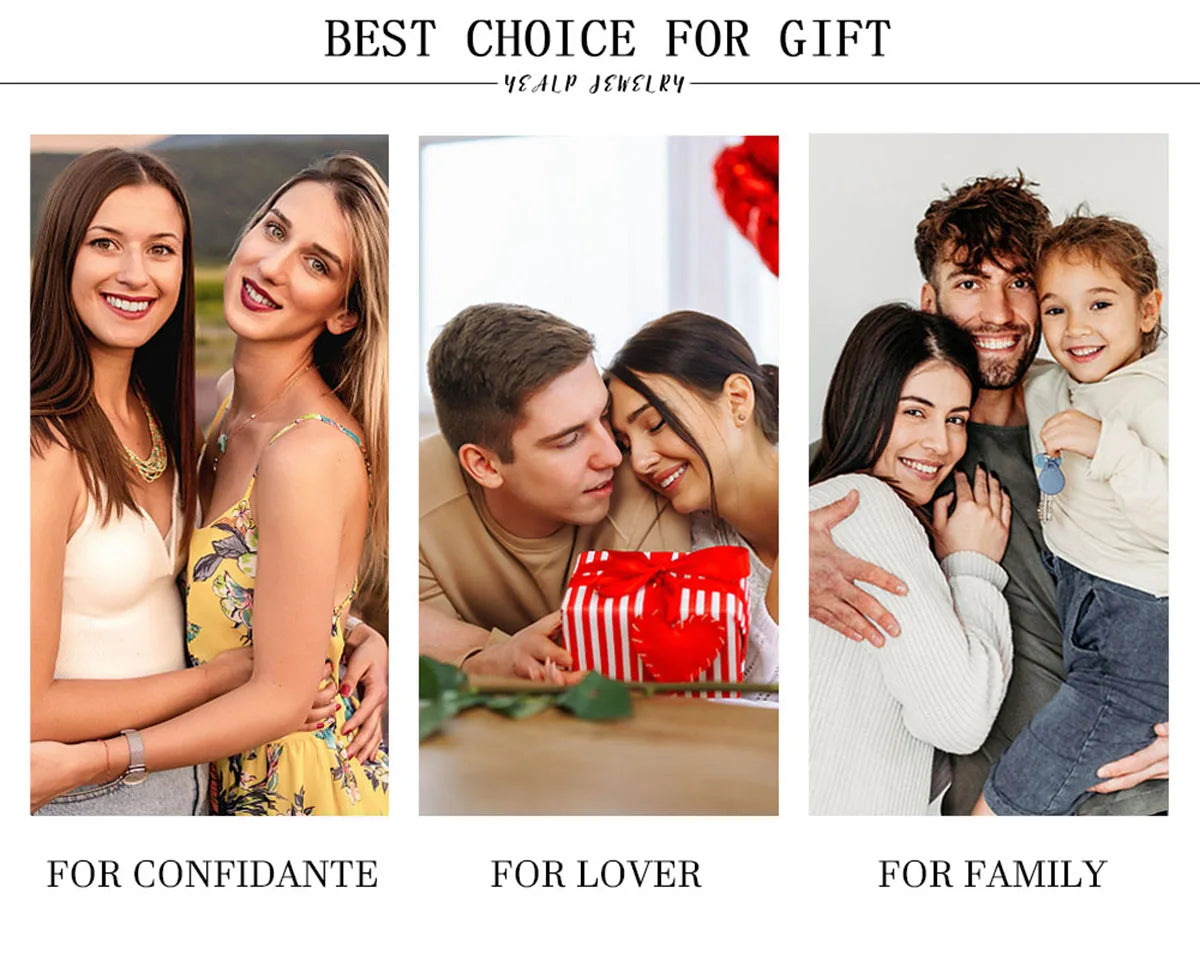 Custom Personalized Heart Birth Flower Locket Necklace for Women Stainless Steel Photo Locket Engraved Name Picture Jewelry Gift