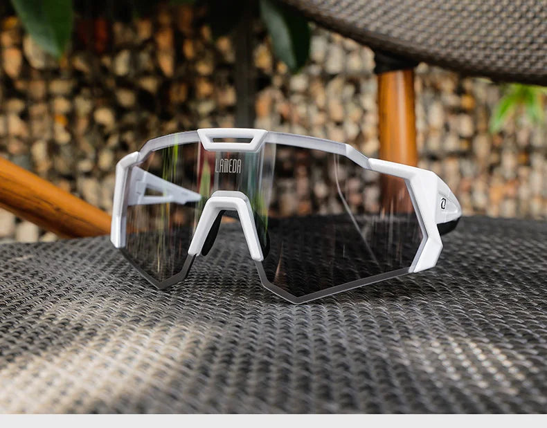 LAMEDA Photochromic Cycling Sunglasses Men Professional Bicycle Glasses Goggles Windproof MTB Road Bike Glasses Mountain Eyewear