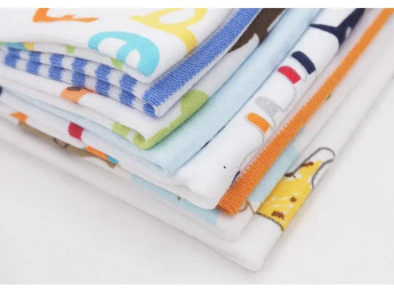 5/8 Pcs Cotton Newborn Baby Towels Set Saliva Towel Nursing Towel Baby Boys Girls Bebe Toalha Washcloth Handkerchief Cloth Wipes