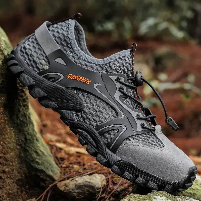 Wear-resistant Shoes for Men Hiking Shoes Jogging Trekking Sneakers Fast Zapatos Outdoor Hombre Invierno Outdoor Anti-slip - AIAZ