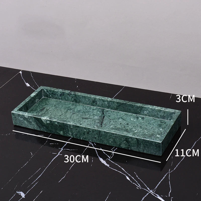 Indian Green Natural Marble Bathroom Accessories Retro Soap Dispenser Soap Dish Toothbrush Holder Tissue Box Bathroom Set