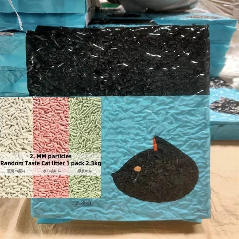 Cat Litter Box Set Large Fence Semi Enclosed Cat Litter Box Thickened Cat Toilet with Cat Litter Scoop Pet Supplies Cat Litter