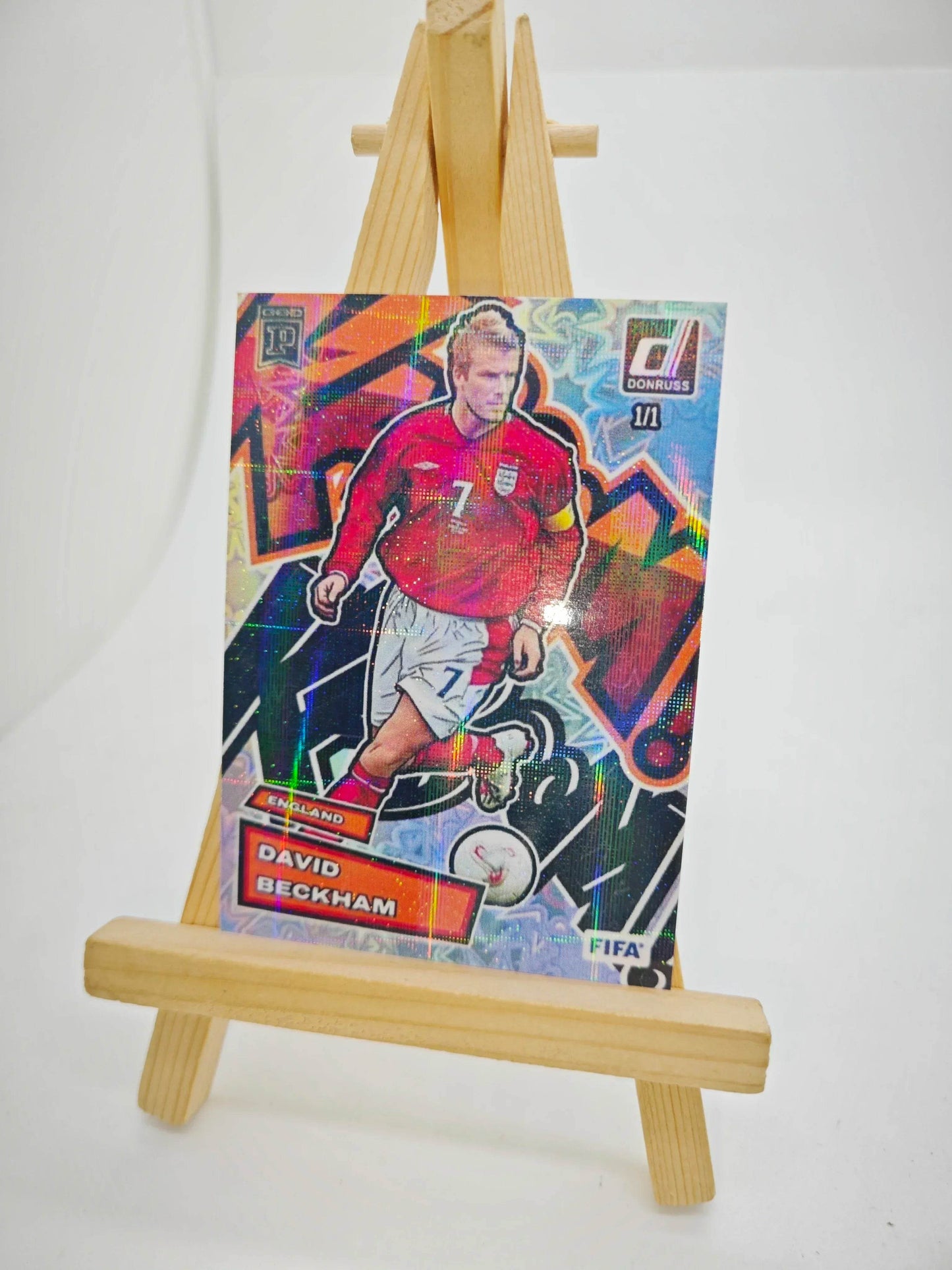 Panini collectible card laser flash DIY Messi Cristiano Ronaldo Kylian Mbappe David Beckham Card bricks Holiday gifts 1.5mmthick - AIAZ