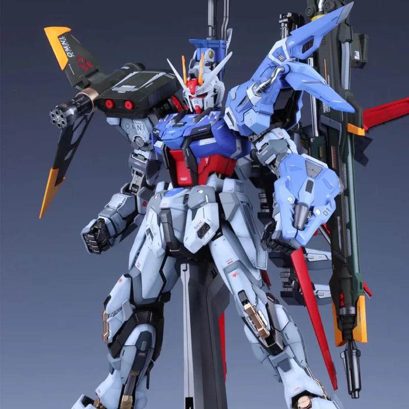 Anime Figure Magic Hg Perfect Attack Assembly 1/144 Model Animation Peripheral Figure Gift Ornament Robot Warrior Boy Toys - AIAZ
