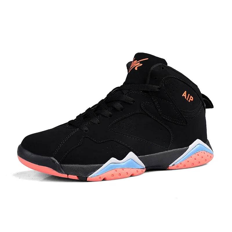 Men Basketball Shoes Fashion Non-slip Mens Casual Sneakers Man Sports High Quality Outdoor Jogging Shoes Boys Athletic Wear Traf - AIAZ