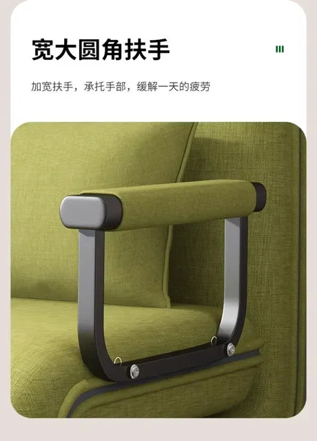 Modern Simple Foldable Sofa Bed Multi-functional Internet Celebrity Living Room Double Push Retractable Sofa Home Furniture