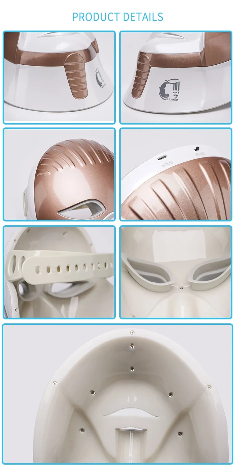 7 Colors LED Face Mask Facial Skin Care Led Light Therapy for Other Home Use Beauty Equipment