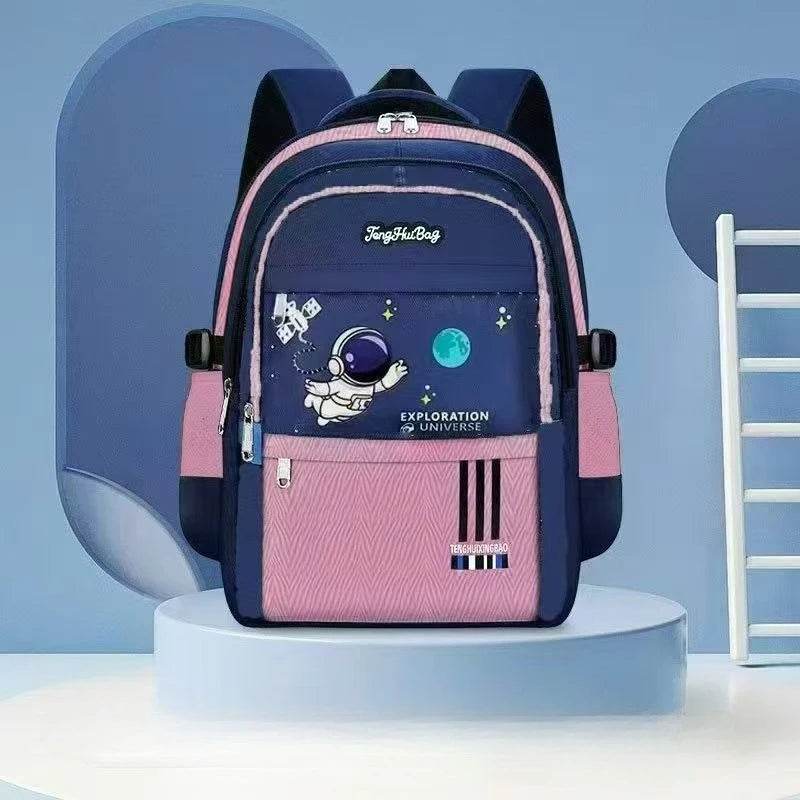 2025 New Backpack for Students Children with Large Capacity and High Aesthetic Value. Ins Lightweight Backpack for Space Boys - AIAZ